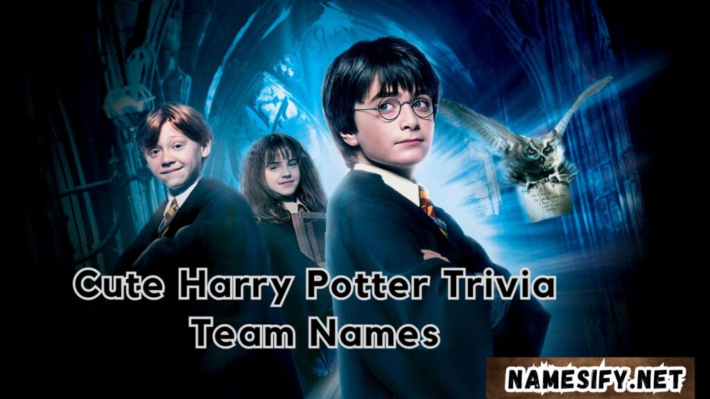 Cute Harry Potter Trivia Team Names