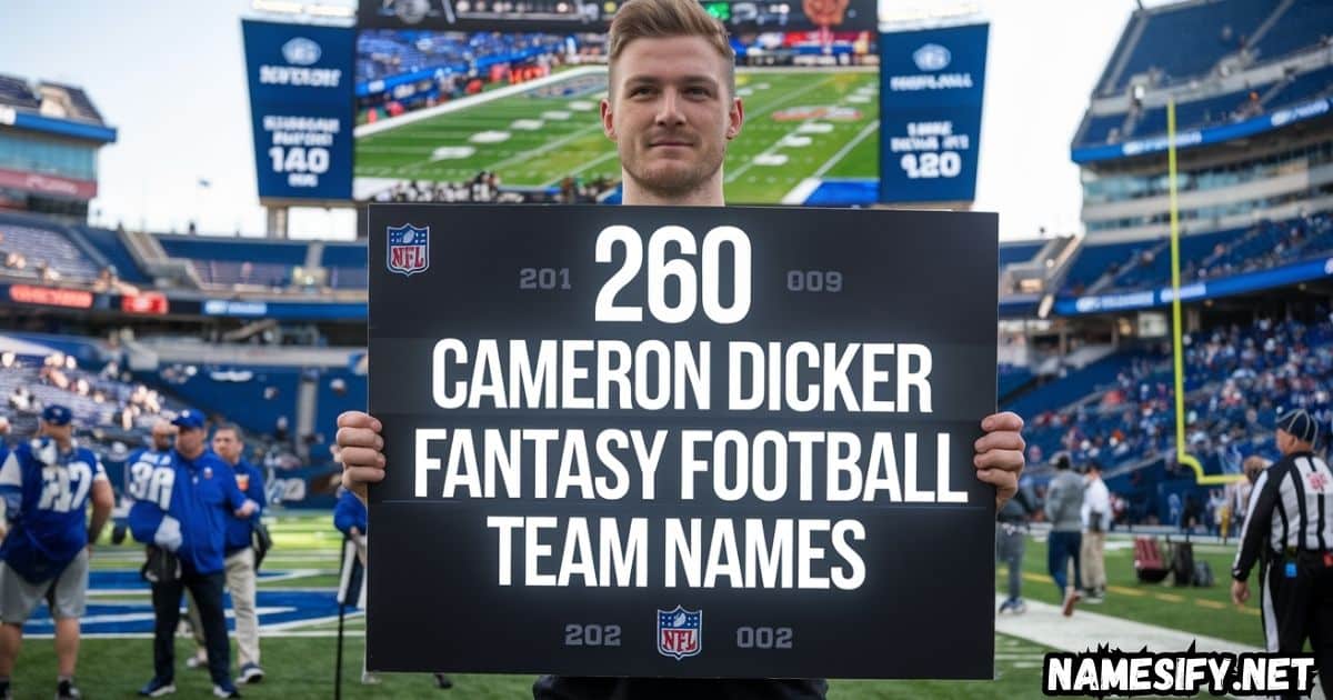 cameron dicker fantasy names