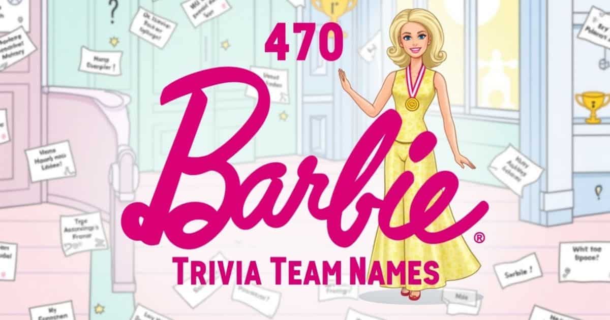 Barbie Team Names