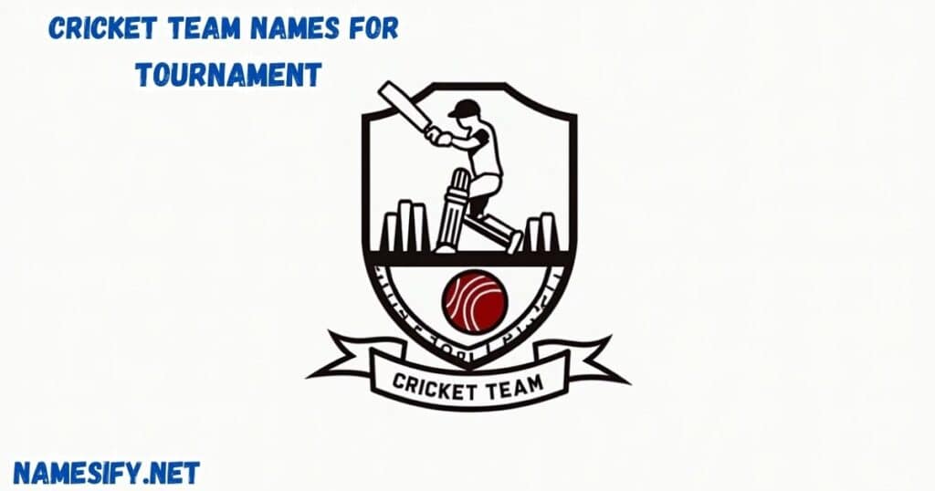 Cricket Team Names for Tournament