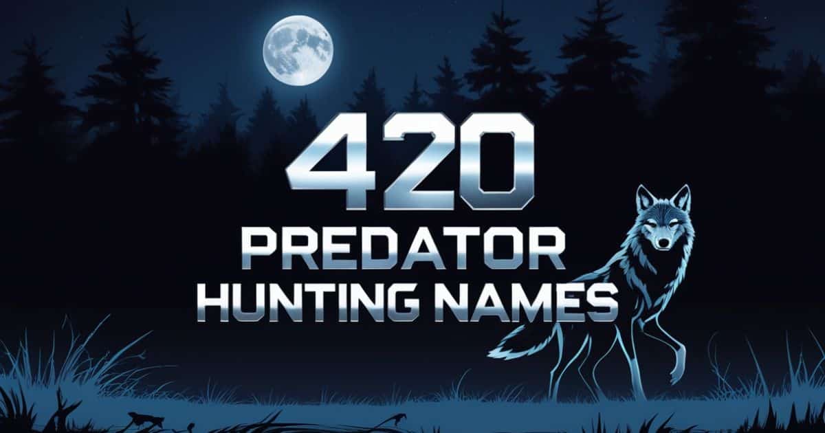 Hunting Team Names