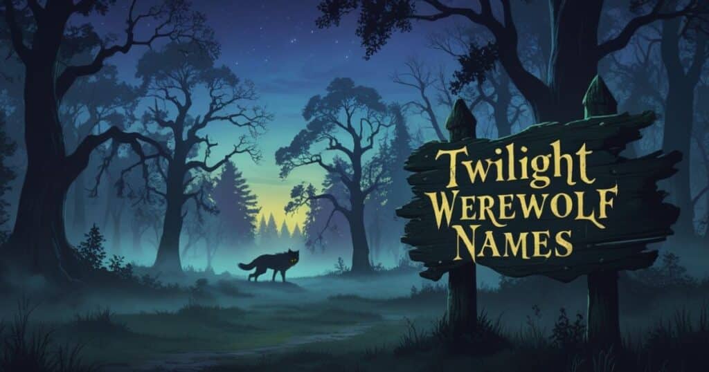 Twilight Werewolf Names