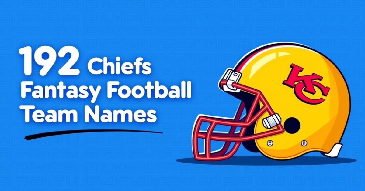 chiefs fantasy football names