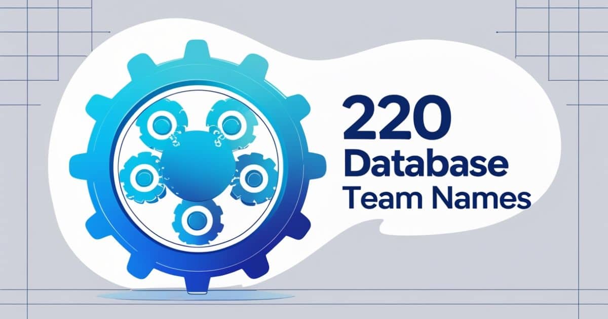 database team names