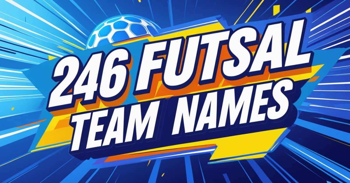 futsal team names