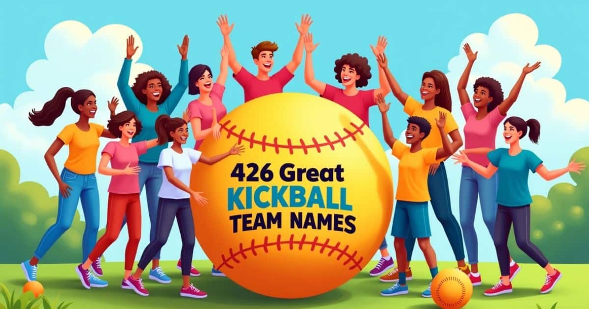 kickball team names