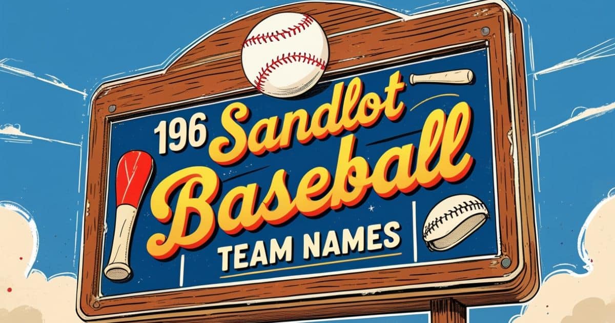 sandlot team names