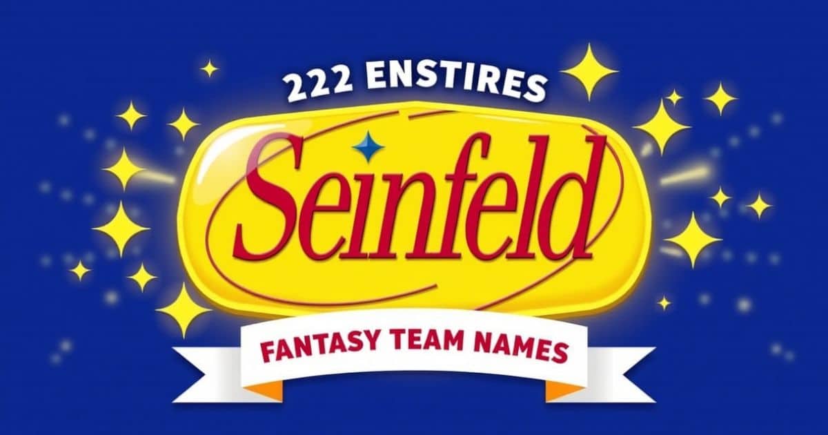 seinfeld fantasy football names