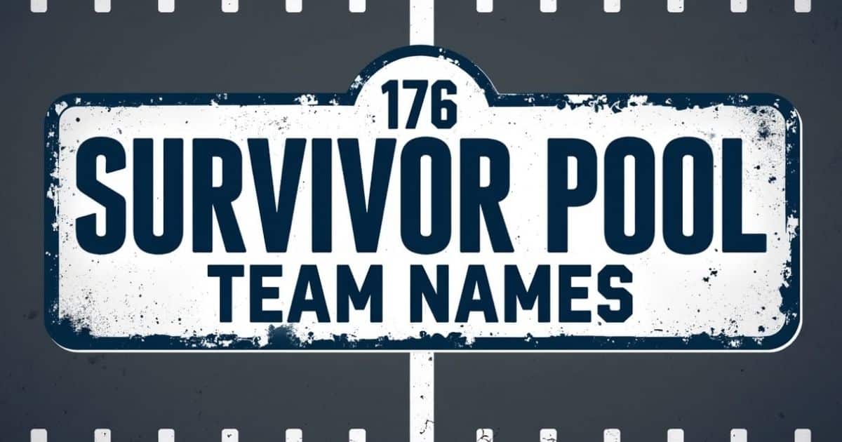 survivor pool names