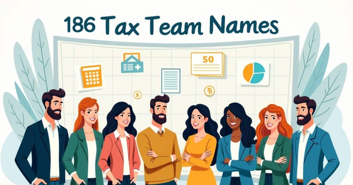 tax team names